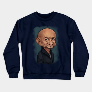 Sir Ben Kingsley caricature Crewneck Sweatshirt